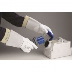 Polyco Electricians' Leather Protector Gauntlet For Electricians Gloves RE-PRO